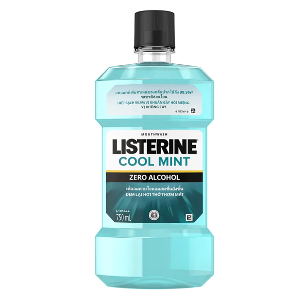 Listerine Zero Non-Spicy Mouthwash 750ml